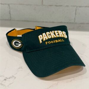 NFL Green Bay Packers Green and Gold Visor